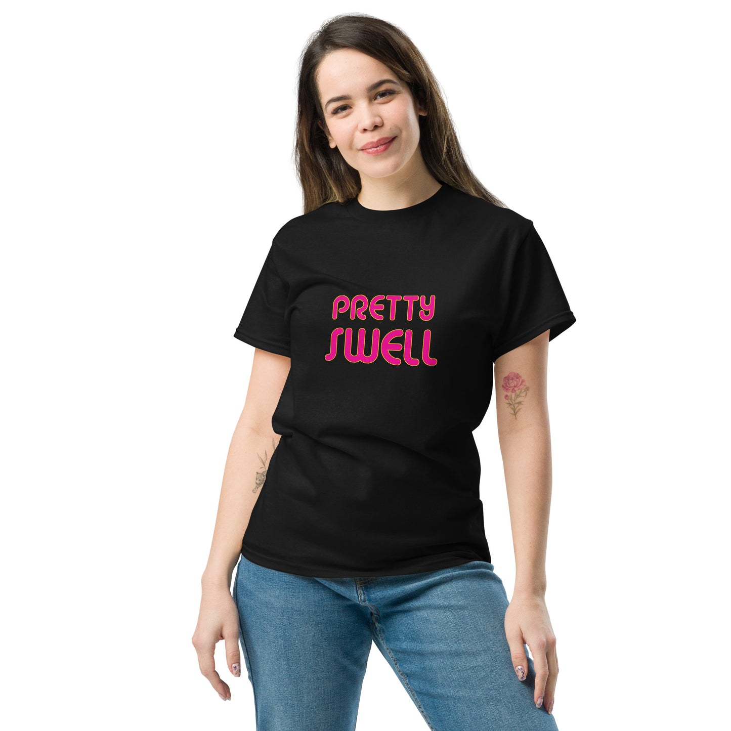 Pretty Swell T-Shirt - Pink Logo