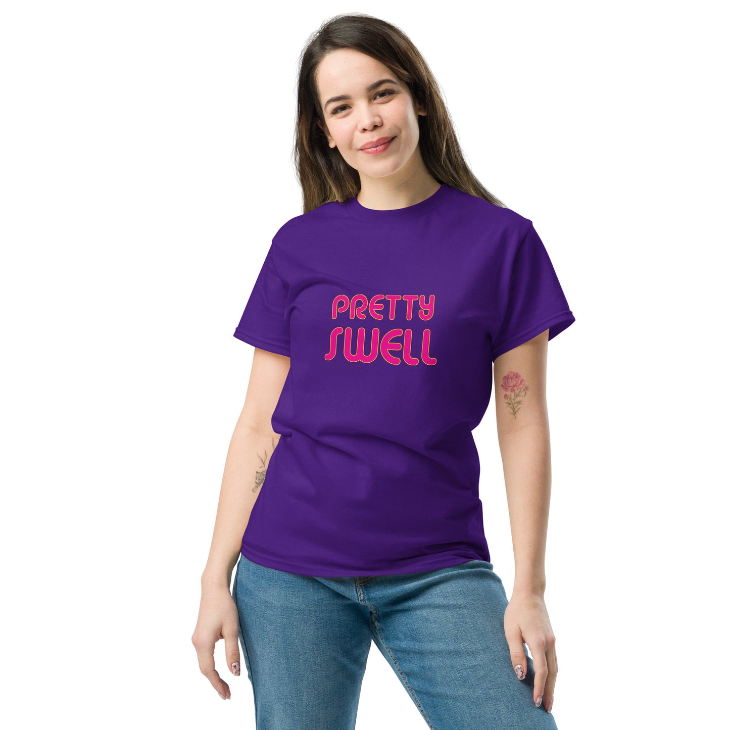 Pretty Swell T-Shirt - Pink Logo