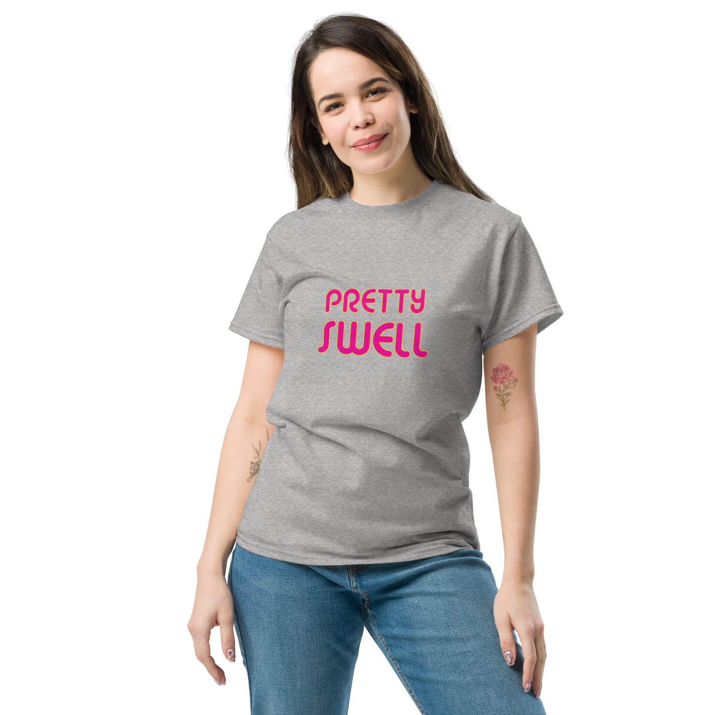 Pretty Swell T-Shirt - Pink Logo