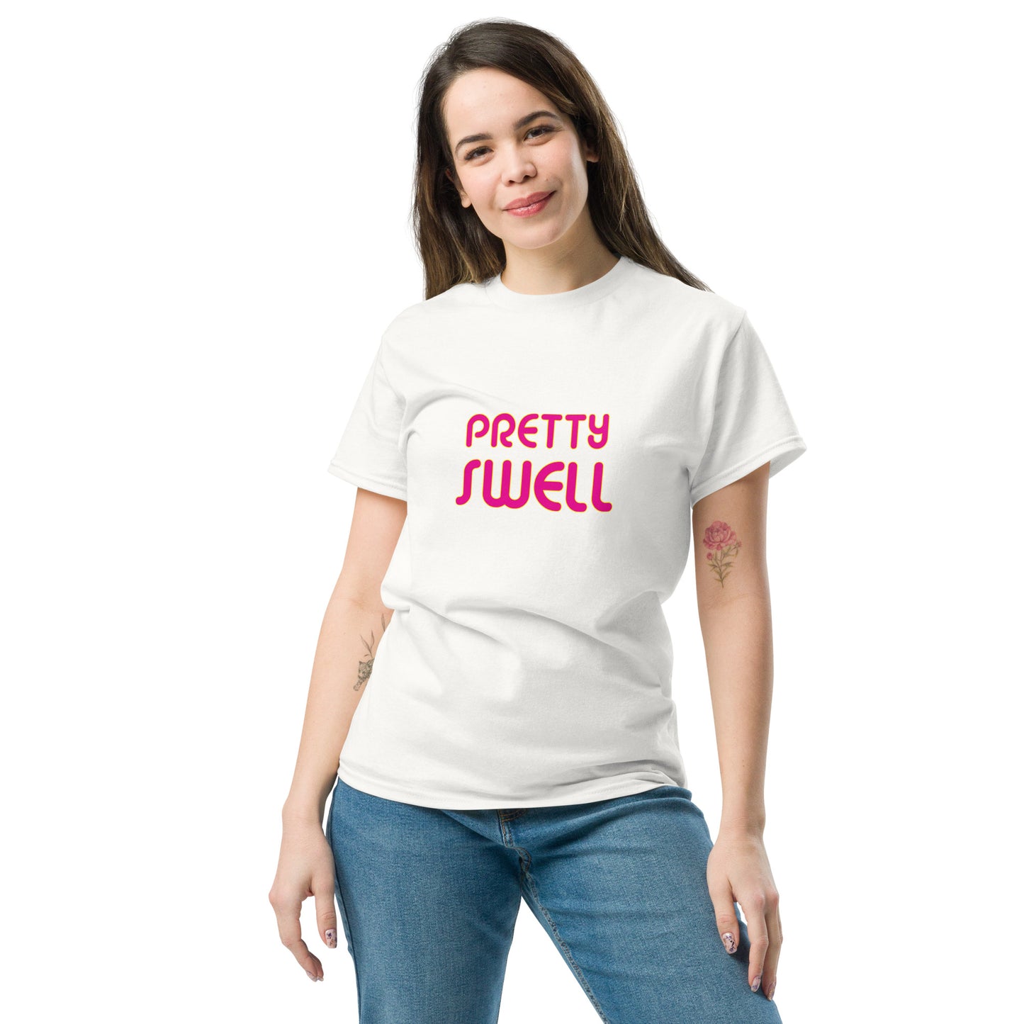 Pretty Swell T-Shirt - Pink Logo